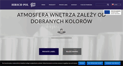 Desktop Screenshot of hirsch-pol.com.pl