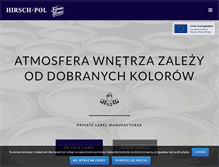 Tablet Screenshot of hirsch-pol.com.pl